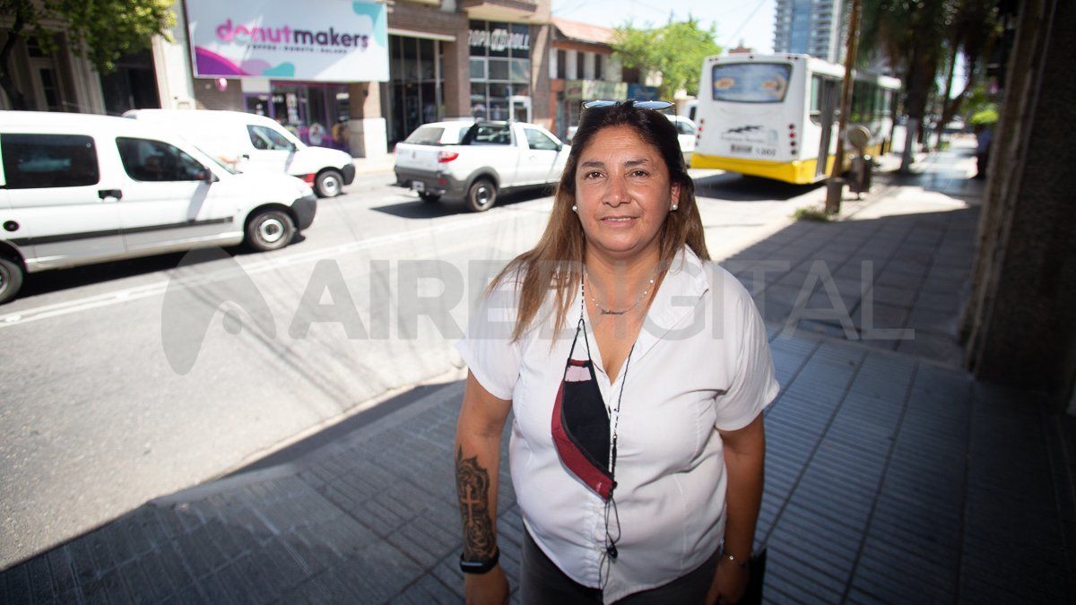 Fabiana, la heroína que ayudó a la mujer a tener su primera beba. 