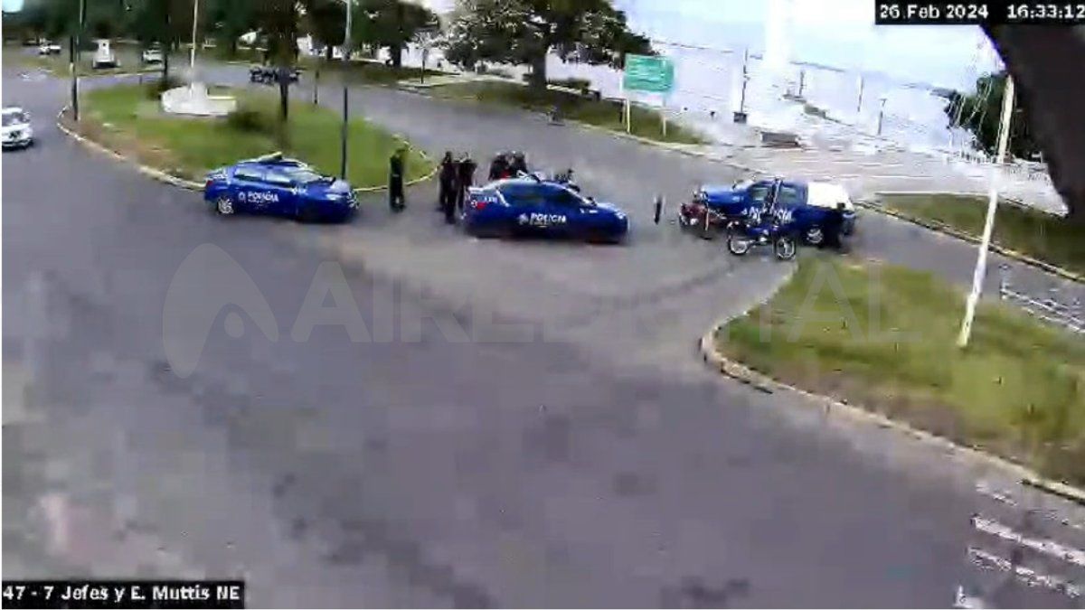 Los sospechosos fueron detenidos después del robo en zona del faro