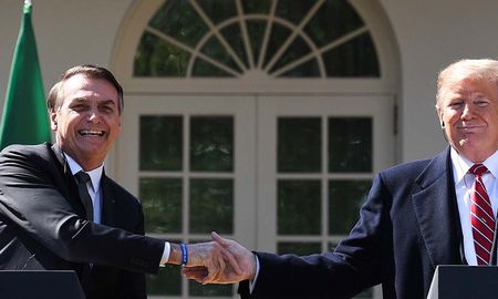 En un comunicado, Trump aseguró que el líder ultraderechista sudamericano nunca defraudará a su país. En un comunicado, Trump aseguró que el líder ultraderechista sudamericano nunca defraudará a su país.
