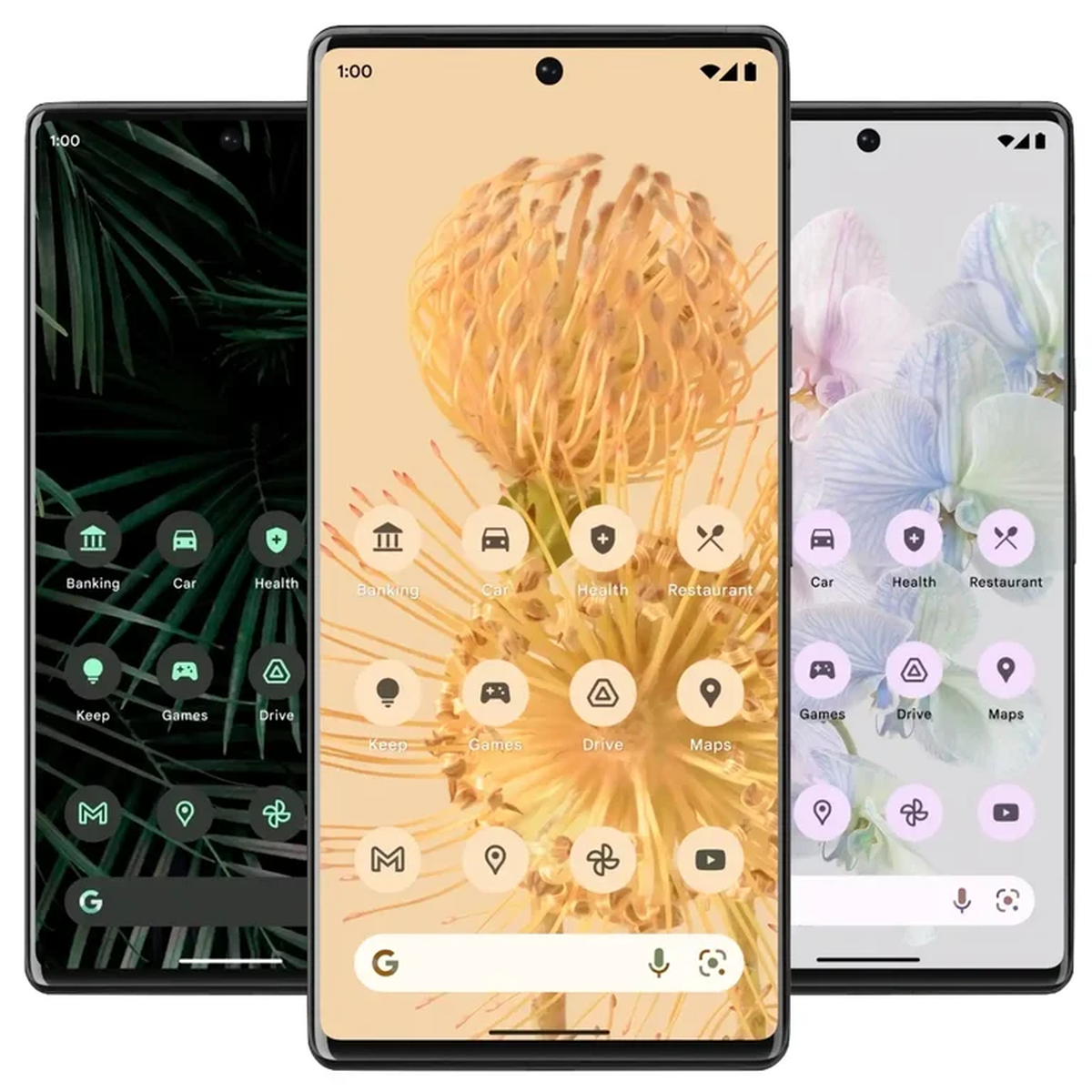 En primer lugar, se puede destacar nuevos iconos de aplicaciones, cuyo color cambia según el fondo de pantalla seleccionado y otras opciones.