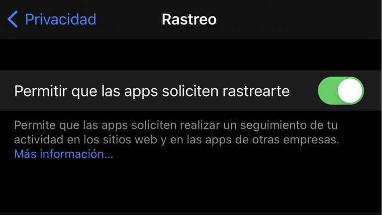 Cómo aceptar o impedir el rastreo del iPhone.