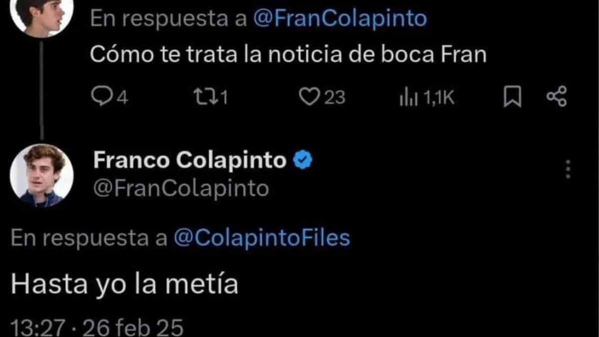 El comentario fue borrado minutos más tarde. El comentario fue borrado minutos más tarde.
