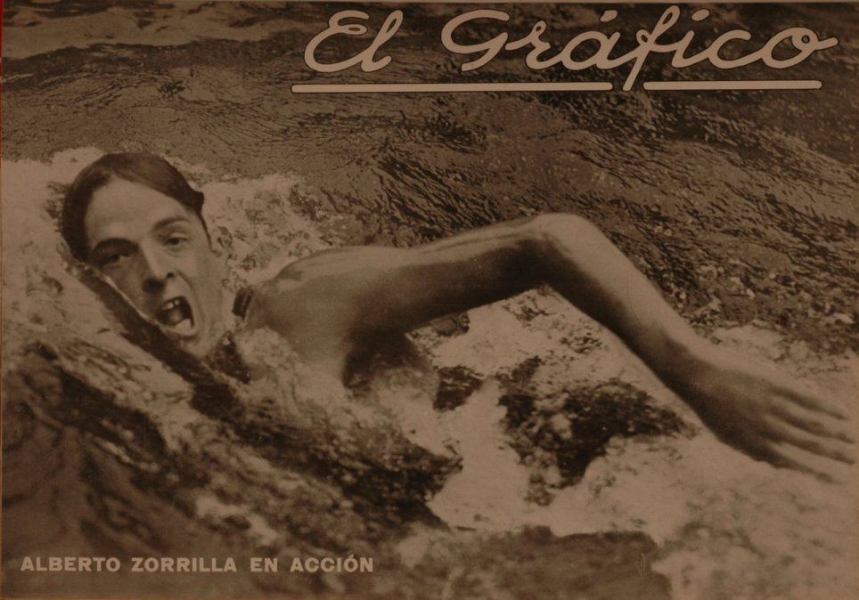 Tapa de la Revista El Grafico con Alberto Zorrilla - Año 1929.
