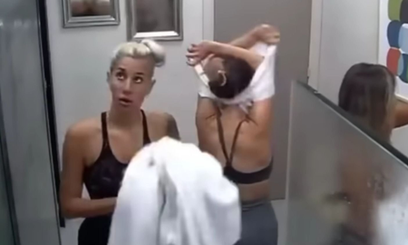 Julieta, Romina y La Tora se bañaron juntas y sin ropa y Gran Hermano puso el grito en el cielo: La sanción Julieta, Romina y La Tora se bañaron juntas y sin ropa y Gran Hermano puso el grito en el cielo: La sanción