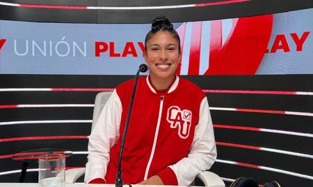 Aldana Villalba visitó Unión Play en el día de la futbolista argentina. Aldana Villalba visitó Unión Play en el día de la futbolista argentina.