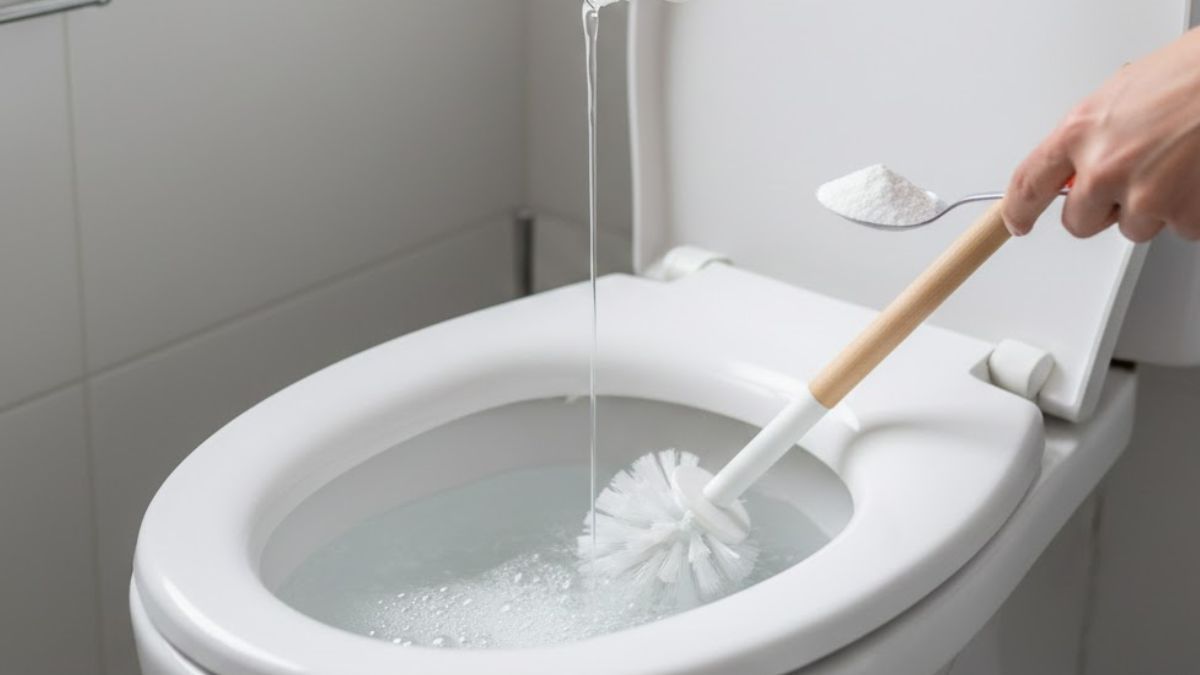 El truco casero para dejar el inodoro impecable sin usar lavandina