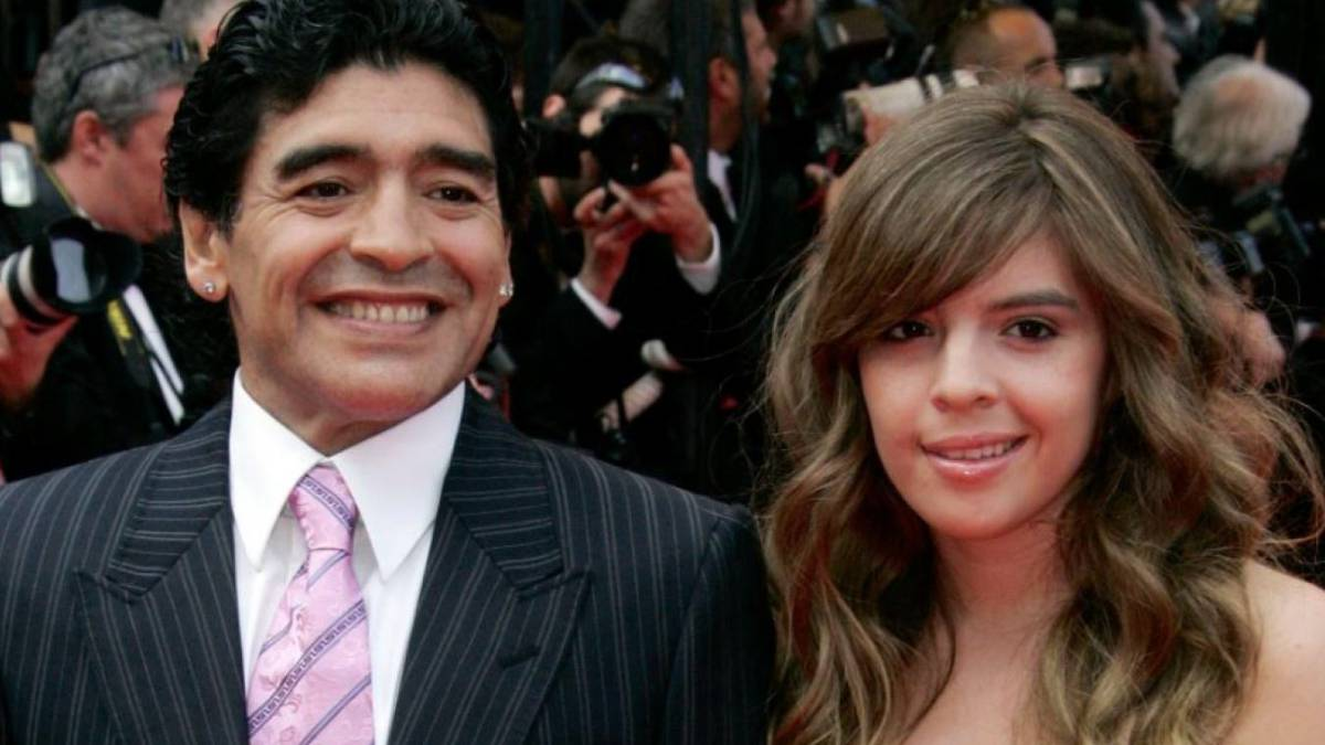 Diego y Dalma Maradona