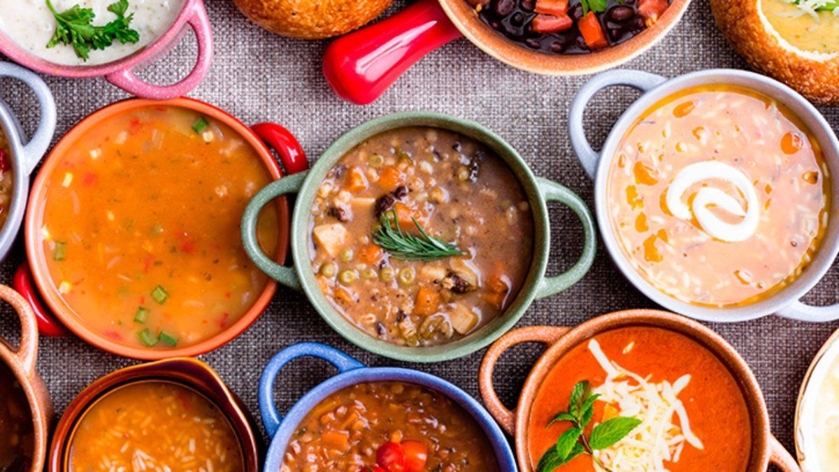 Sopas suelen contener mucho sodio