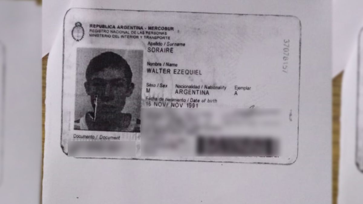 Walter Soraire fue identificado posteriormente por los investigadores del caso.