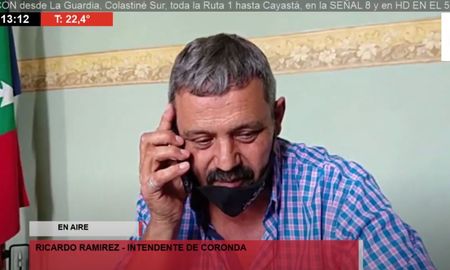 El intendente contó que el 70% de la ciudad de Coronda se vio afectada por los anegamientos de este jueves. El intendente contó que el 70% de la ciudad de Coronda se vio afectada por los anegamientos de este jueves.