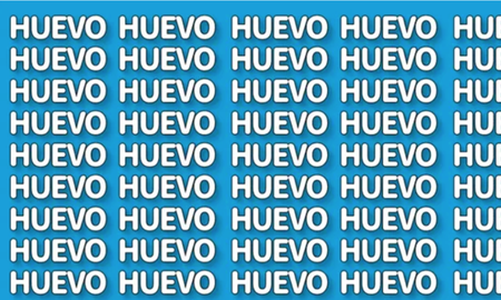 RETO VISUAL nivel PRO: solo el 2% encontró la palabra HUESO ¡en 5 segundos! RETO VISUAL nivel PRO: solo el 2% encontró la palabra HUESO ¡en 5 segundos!