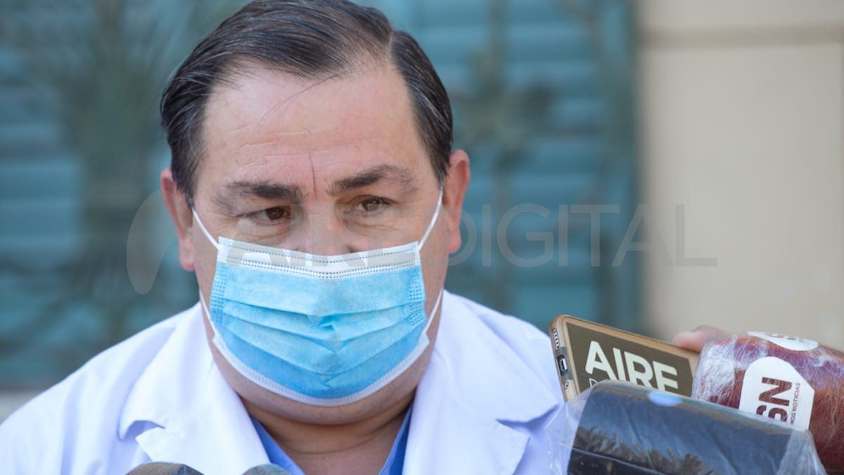 Juan Pablo Poletti, director del hospital J.M. Cullen de Santa Fe.