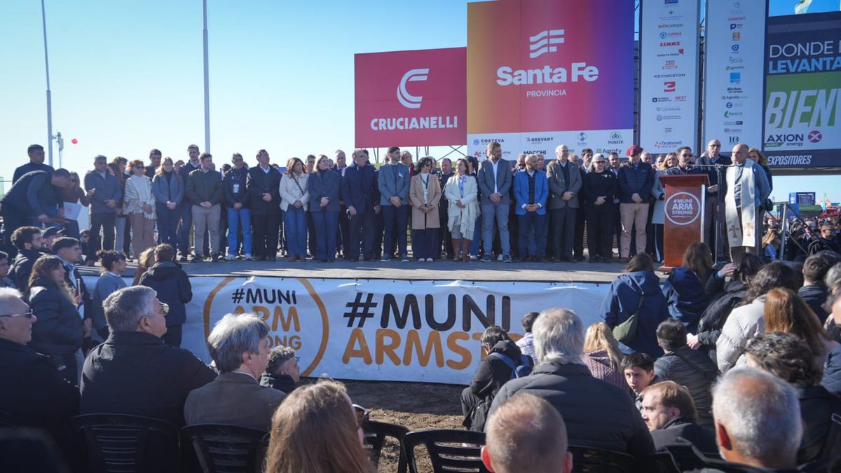 La Agroactiva 2025 tuvo su acto inaugural este jueves en Armstrong.