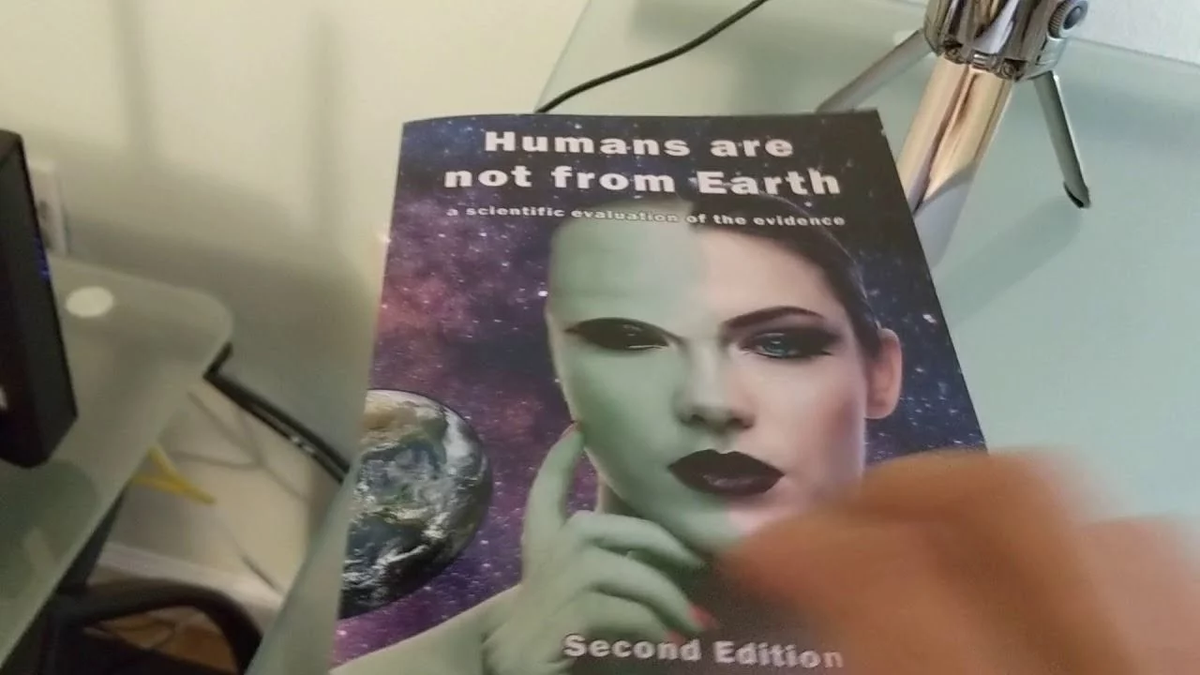 El libro del ecologista Ellis Silver "Los humanos no son de la Tierra: una evaluación científica de la evidencia" 