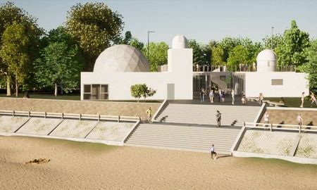 El planetario será un nuevo atractivo turístico para la ciudad de Santa Fe. El planetario será un nuevo atractivo turístico para la ciudad de Santa Fe.