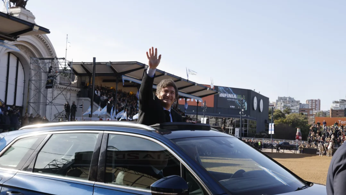 Javier Milei habló en la inauguración de La Rural: Las retenciones van a ser eliminadas y es mi compromiso