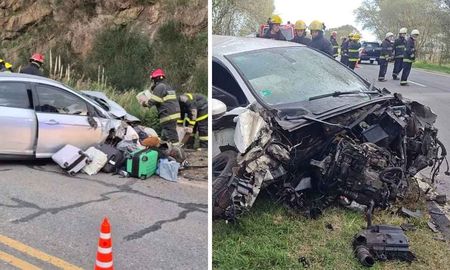 Juan Ignacio Daulerio, de 28 años, fue el único que salió con vida del auto en el que viajaban cinco médicos. Juan Ignacio Daulerio, de 28 años, fue el único que salió con vida del auto en el que viajaban cinco médicos.