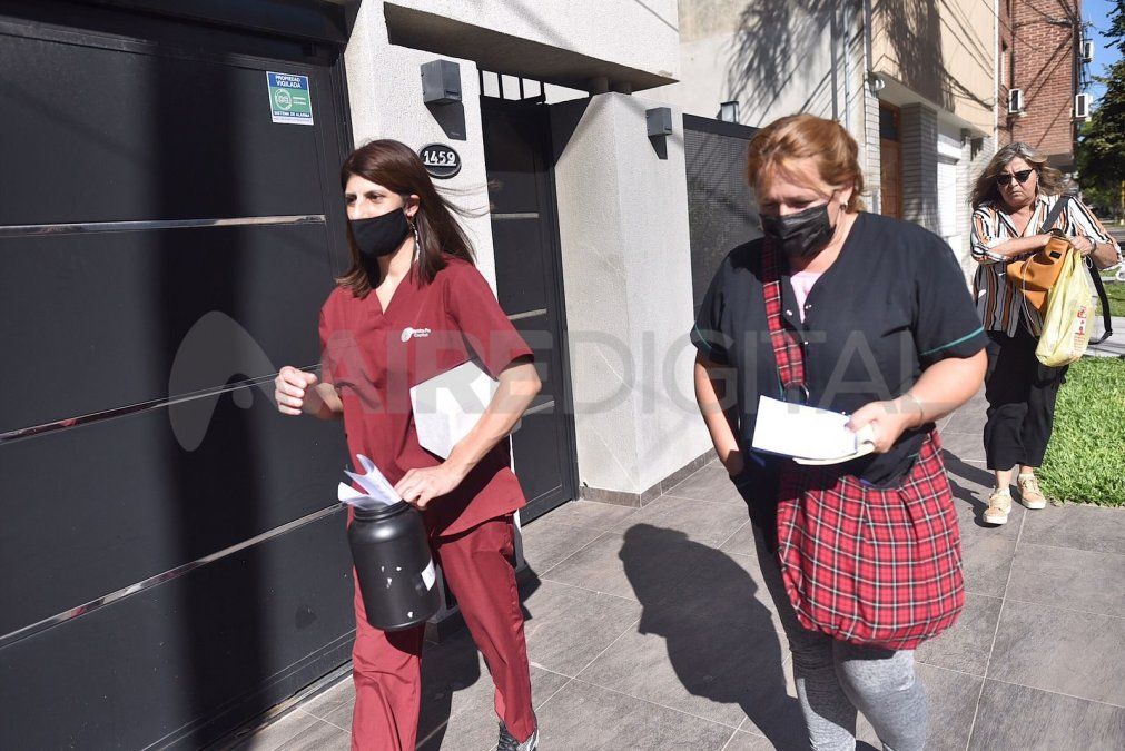 La zona del operativo de bloqueo en barrio Candioti es la comprendida entre calles Necochea, Ituzaingó, Güemes y Maipú. Los trabajadores del Imusa están debidamente acreditados con pecheras identificatorias.