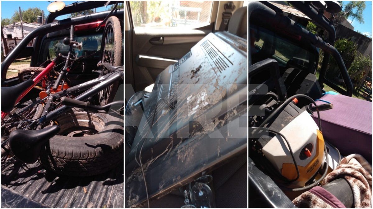 Inseguridad | La Policía trasladó los elementos recuperados tras el robo a Barletta.