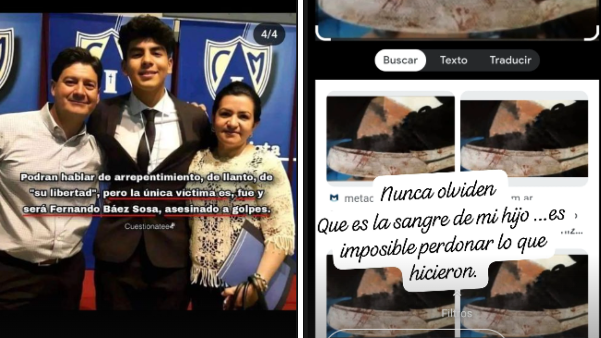 El mensaje de la madre de Fernando Báez Sosa luego de la entrevista a Máximo Thomsen. El mensaje de la madre de Fernando Báez Sosa luego de la entrevista a Máximo Thomsen.