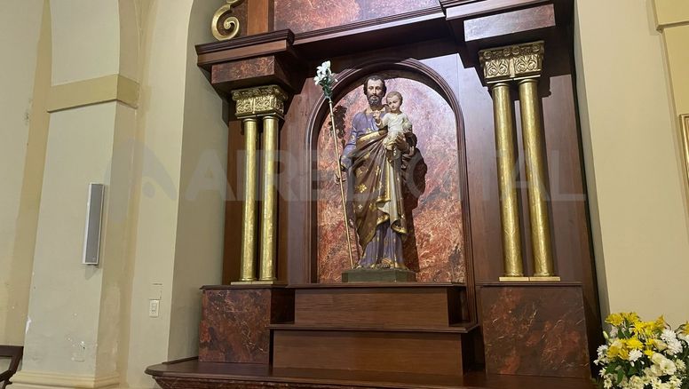 Misa, bendición e inauguración del altar de San José en la Catedral Metropolitana de Santa Fe