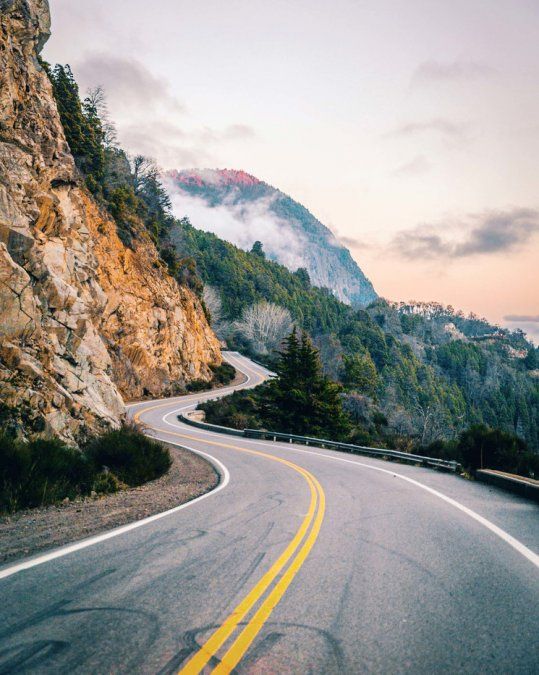 Una postal de las rutas patagónicas
