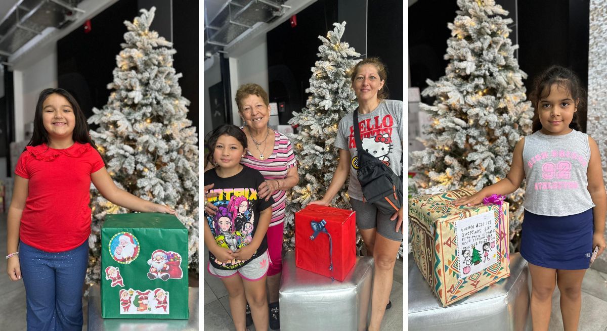 Los niños fueron protagonistas en la mañana de domingo