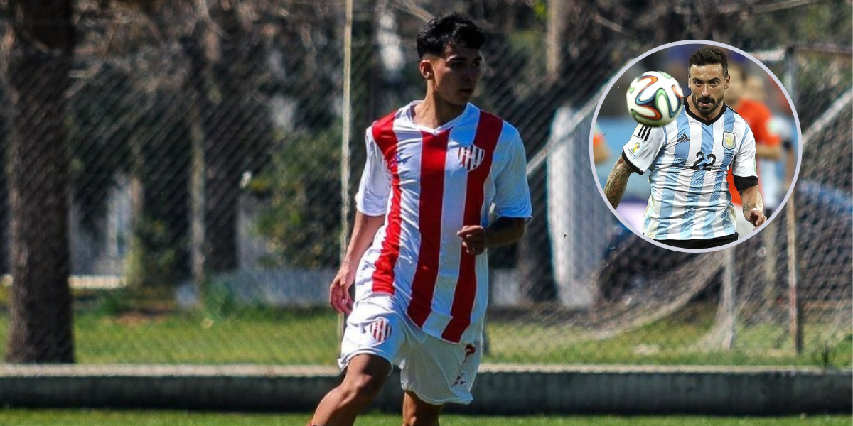 El hijo de Pocho Lavezzi sigue los pasos de su padre y entrena Unión.