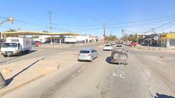 Un joven herido tras un accidente en Santa Fe: un patrullero y una moto chocaron en el norte de la ciudad