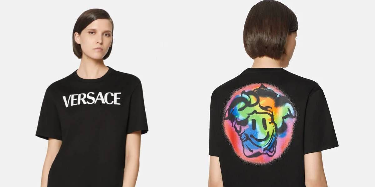 Remera Versace que eligió Antonela Roccuzzo.