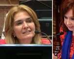 Cristina Kirchner le respondió senador a Silvia Elías de Pérez, que la llamó presidente. Cristina Kirchner le respondió senador a Silvia Elías de Pérez, que la llamó presidente.