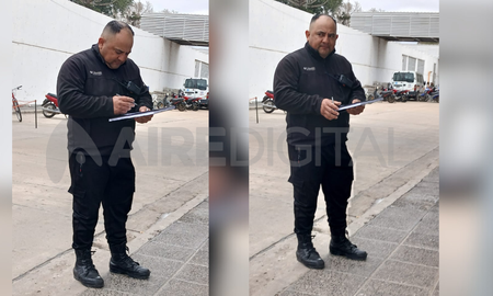 Luis Alberto Peralta es guardia de seguridad privada y reclama que los policías mintieron en el acta de procedimiento cuando fue detenido Luis Alberto Peralta es guardia de seguridad privada y reclama que los policías mintieron en el acta de procedimiento cuando fue detenido