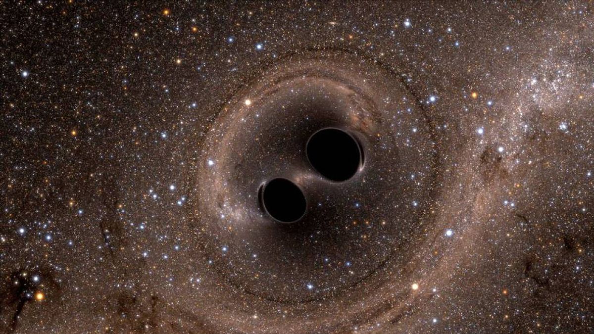 Detectan la mayor&nbsp;onda gravitacional&nbsp;hasta el momento procedente de la&nbsp;fusi&oacute;n de dos agujeros negros.