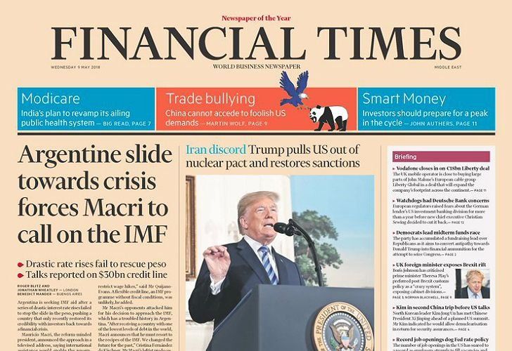 Vuelta al FMI: cómo reaccionaron los principales medios internacionales