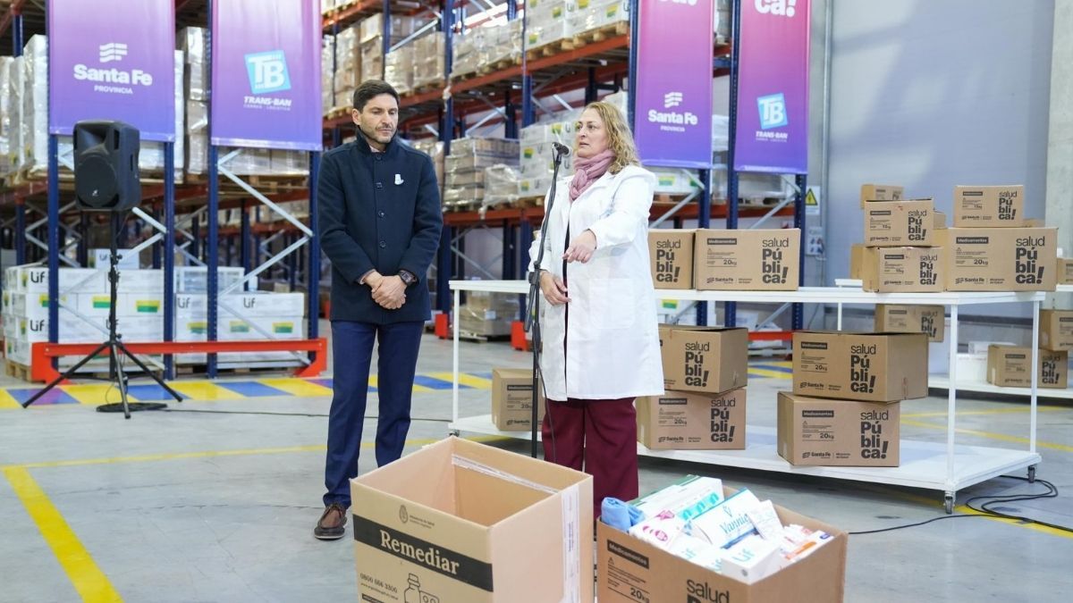 Se puso en funcionamiento el nuevo sistema provincial de operación logística sanitaria.