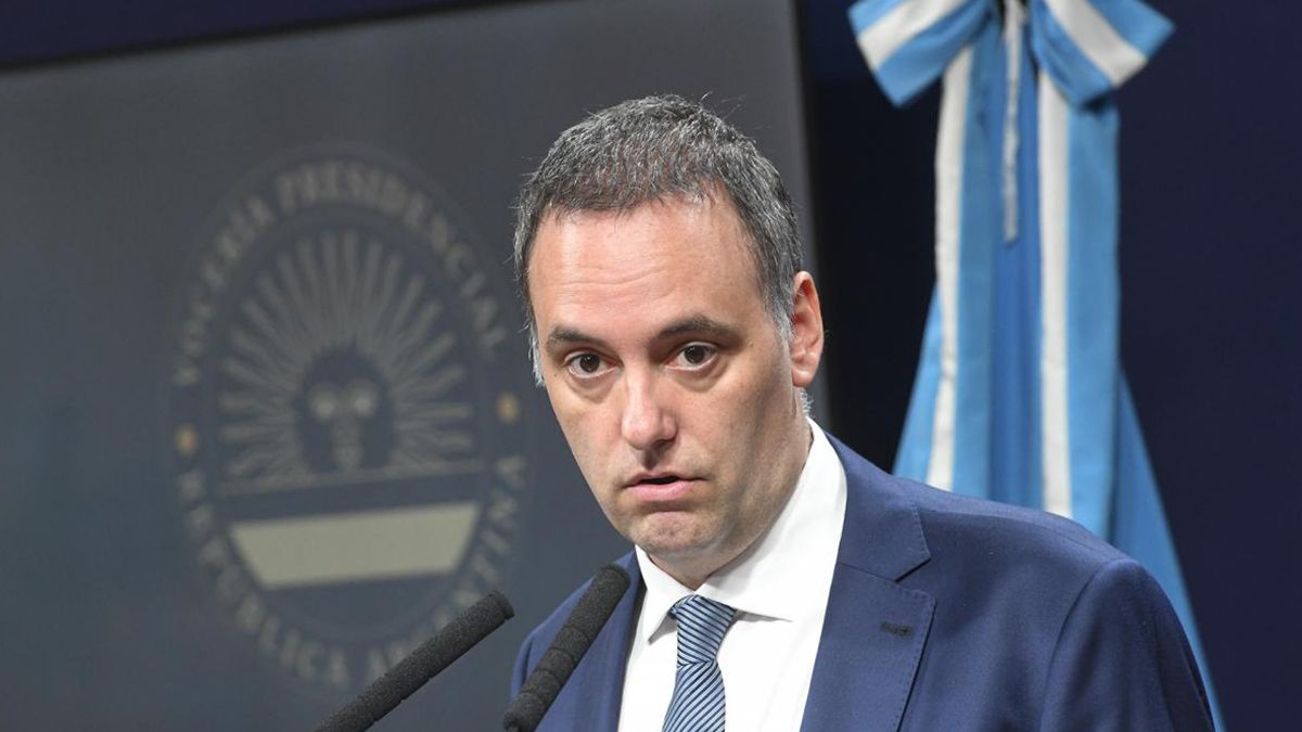 El vocero presidencial
