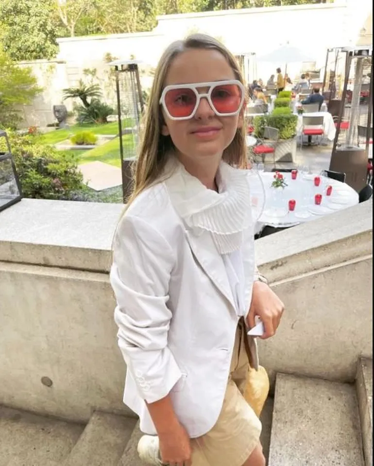 Isabella Goycochea, hija de Flor de la V.