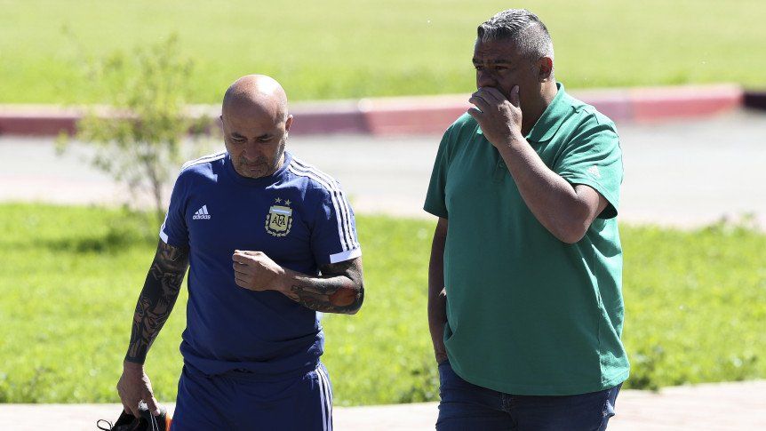 Reunión Tapia – Sampaoli: el DT sigue en el cargo