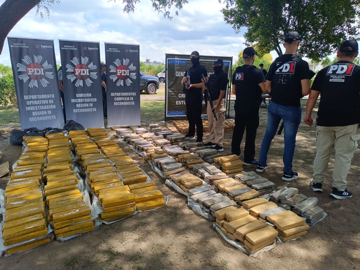 La destrucción de material estupefaciente será este martes.