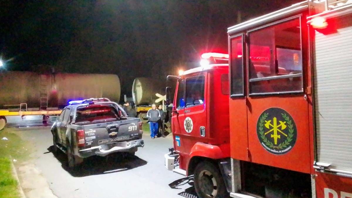 Una mujer de 59 años fue embestida por un tren cuando paseaba a sus perros este jueves en San Lorenzo