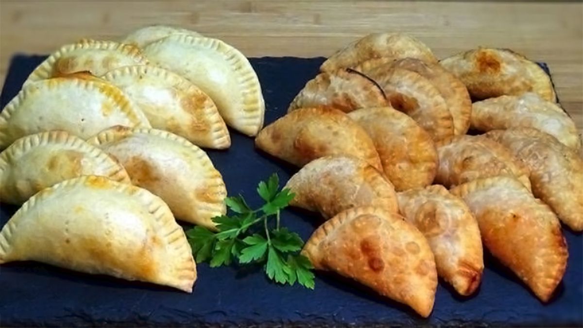 Empanadas al horno y empanadas fritas. Empanadas al horno y empanadas fritas.