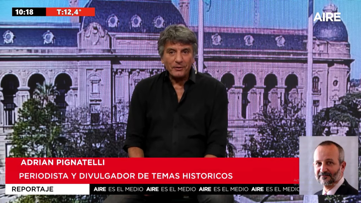 Adrián Pignatelli, periodista y divulgador, remarcó que los intentos de magnicidio en Argentina merecen un capítulo aparte en la historia.