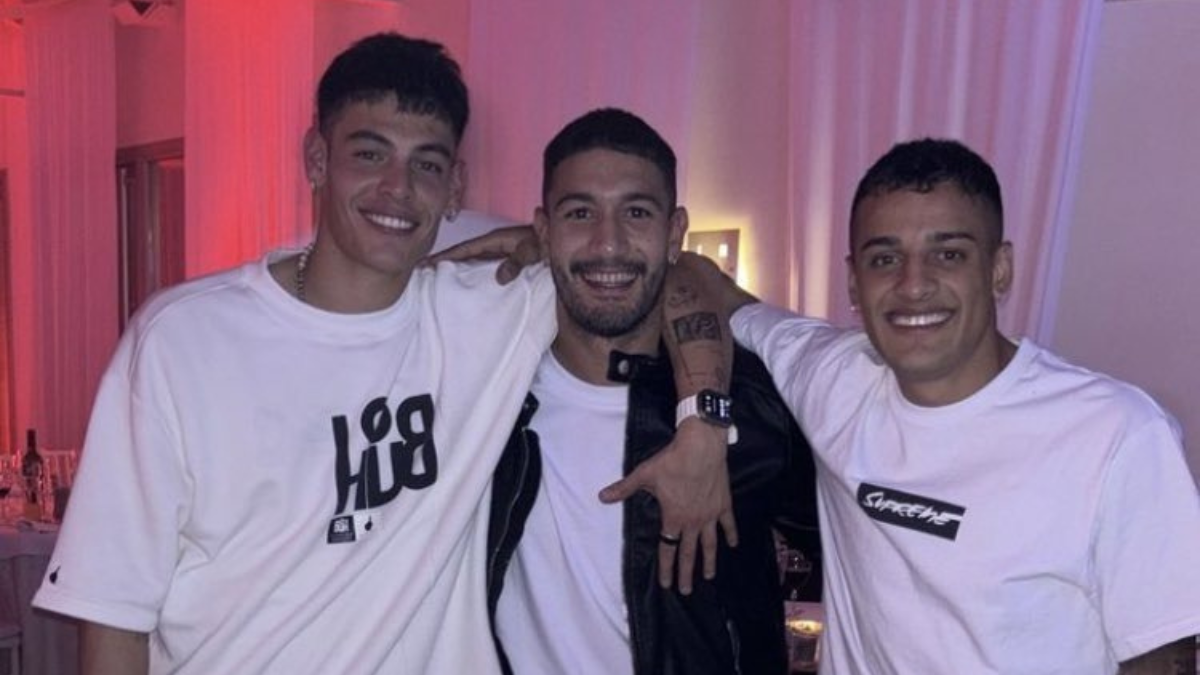 El polémico posteo de un jugador de Estudiantes junto a Tiago Palacios que indignó a todos en las redes