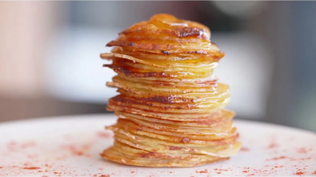Mil hojas de papas: la receta perfecta para la cena