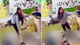 altText(Video: una maestra jardinera agredió a una nena de 5 años con un zapato)}