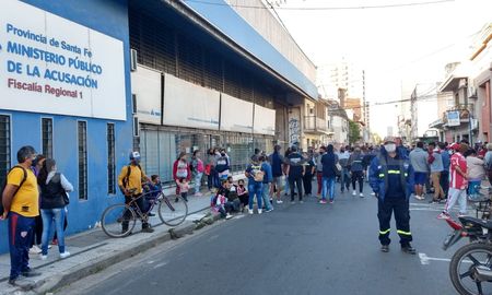 Carreros se manifiestan frente al MPA Carreros se manifiestan frente al MPA