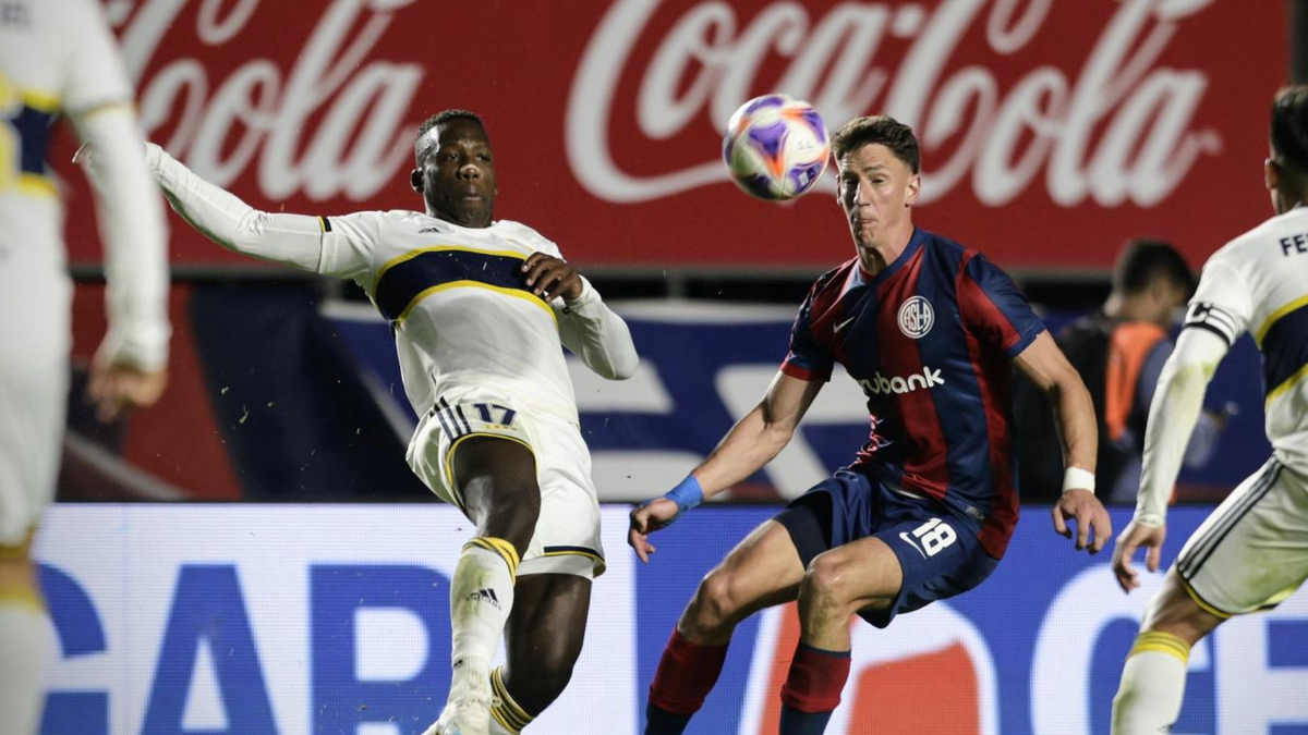 Boca empata con San Lorenzo, polémico final, gol de Miguel Merentiel