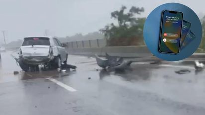 Choque fatal en Ruta 168: cómo es el sistema de iPhone que avisó a la policía