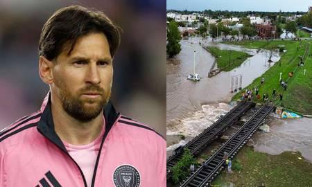 El sentido mensaje de Lionel Messi por las inundaciones que azotaron a Bahía Blanca: Mucha fuerza El sentido mensaje de Lionel Messi por las inundaciones que azotaron a Bahía Blanca: Mucha fuerza