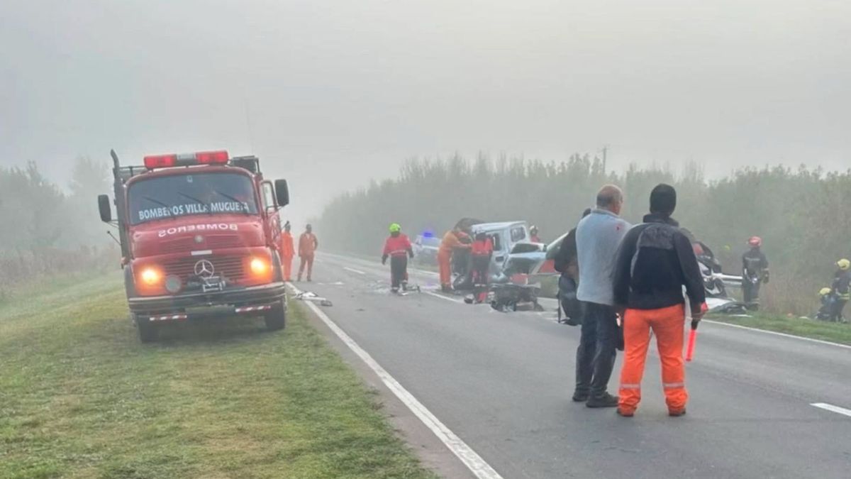 Accidente fatal en la Ruta Provincial 14: dos fallecidos tras un choque a la altura de Bigand